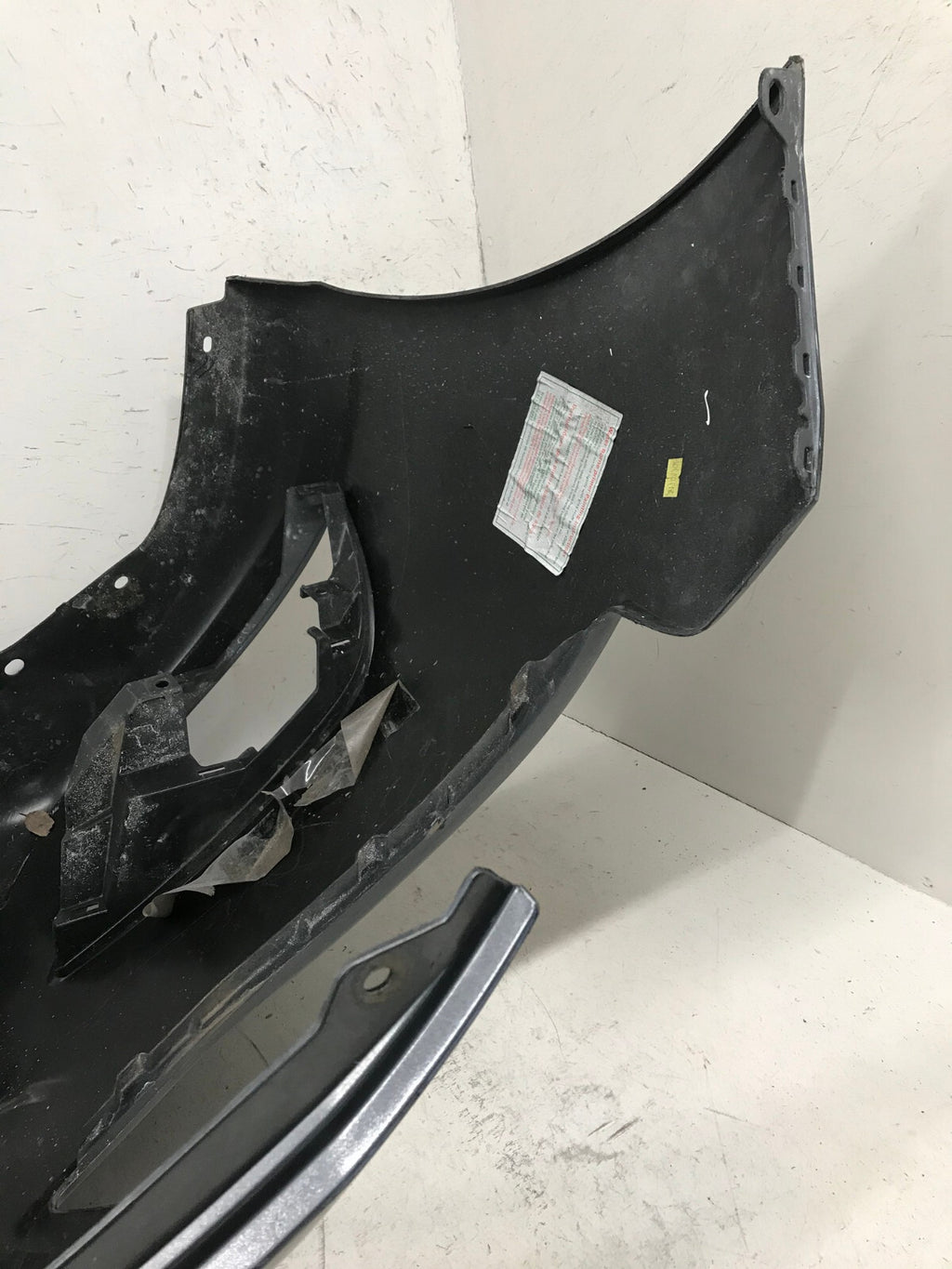 Front Bumper Cover Gray 2015-2019 Nissan Versa CAPA