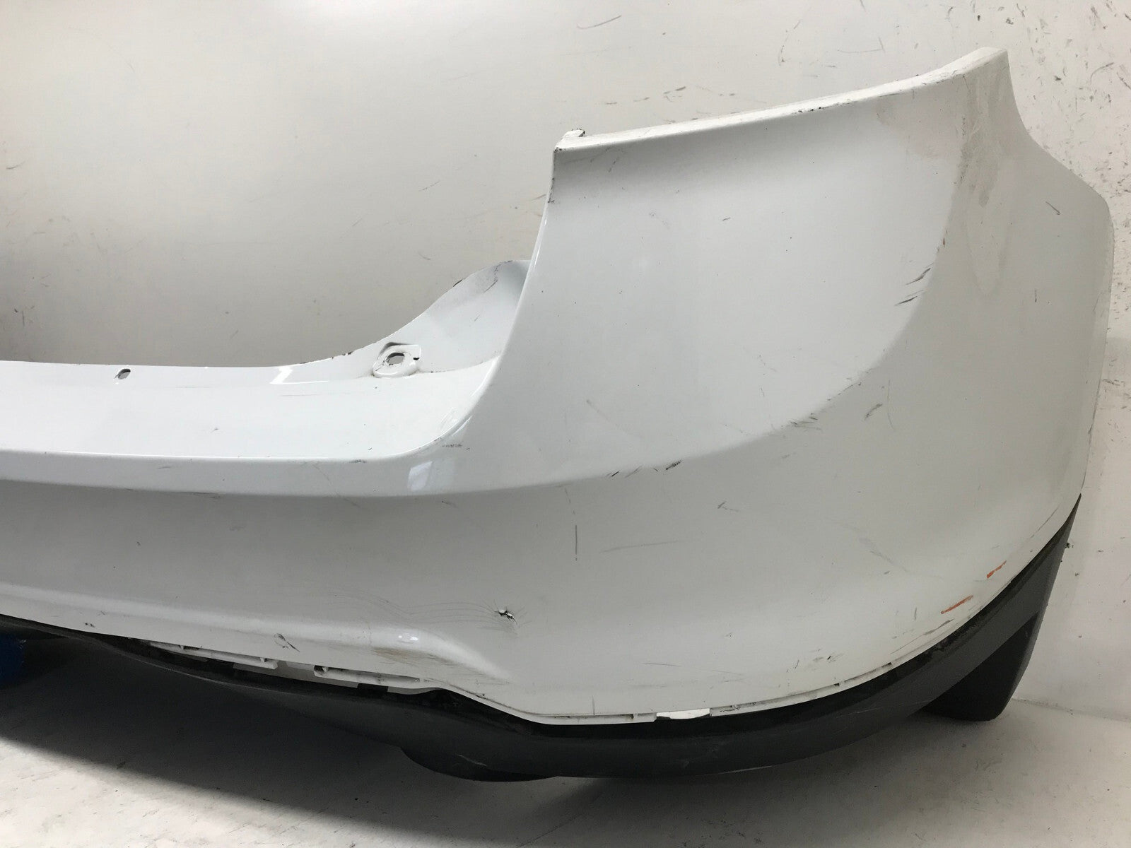 Rear Upper Bumper Cover Ford Edge White 11-14 BT43-17F001-ACW OEM2