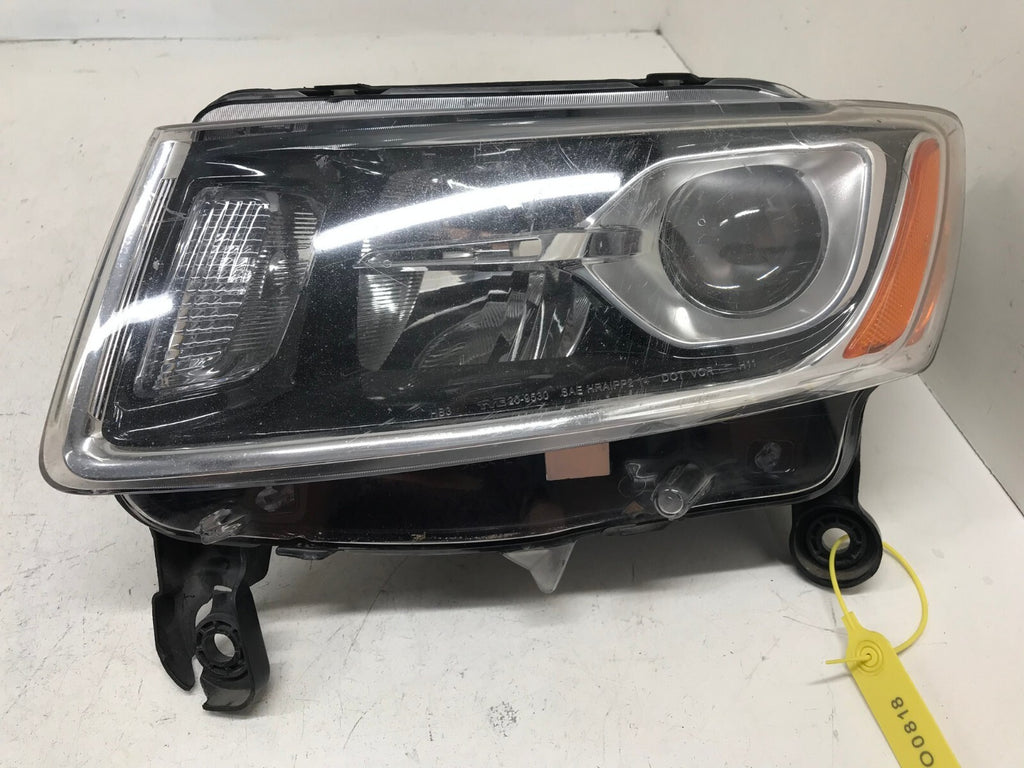 Headlight Damaged Left LH Driver Jeep Grand Cherokee 2014 2015 2016 CAPA