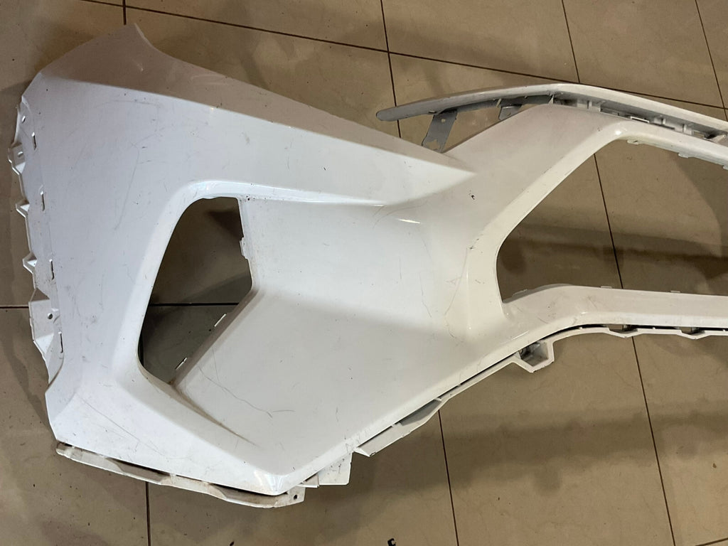 Front Bumper Cover White 2019-2022 Toyota RAV4 LE/XLE/Hybrid LE 52119+0R200 OEM