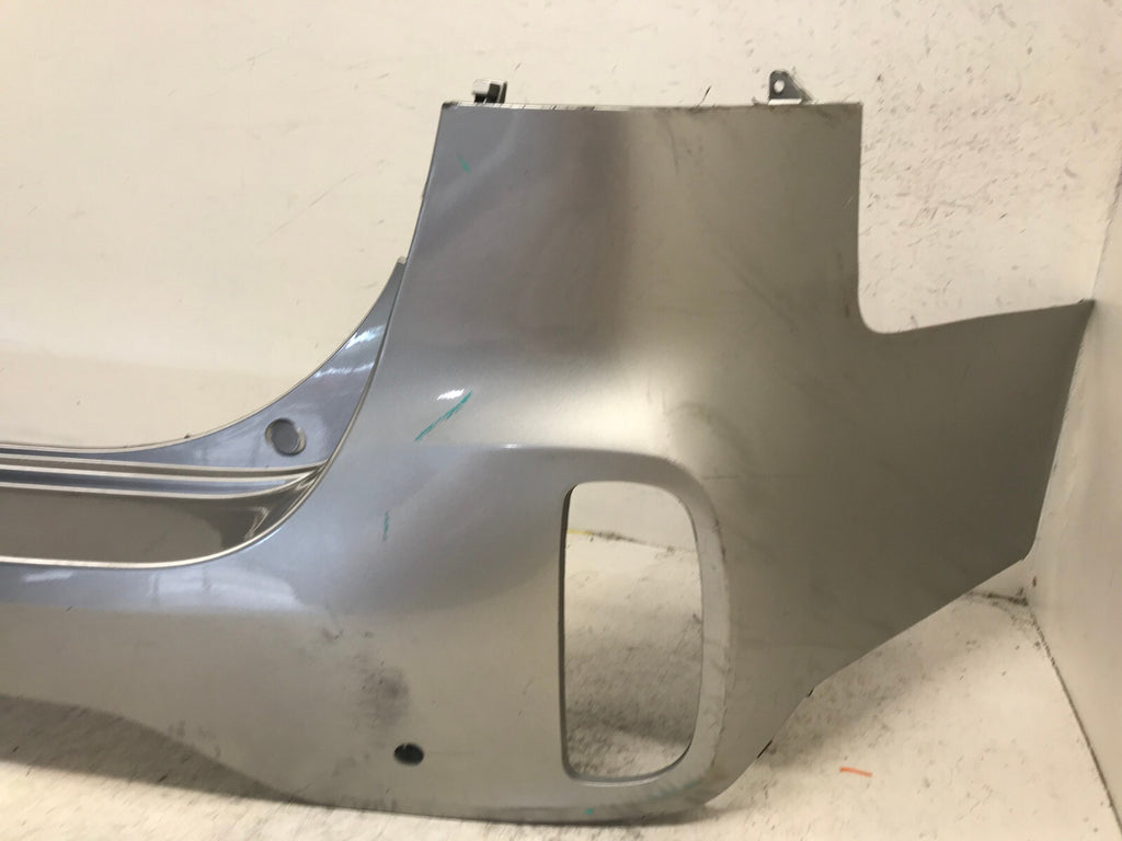 Rear Bumper Cover Silver 2014-2015 Kia Sorento EX/LX w/Sensor Holes CAPA