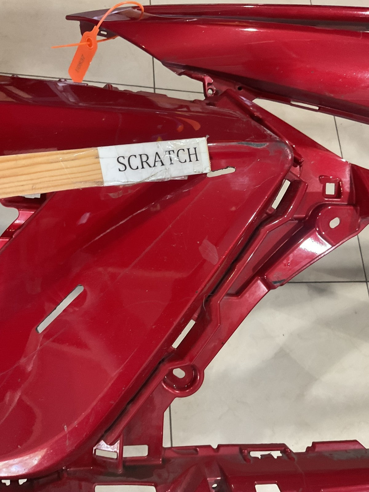 Front Bumper Cover Red 2018-2020 Toyota Camry 52119+06e20 OEM