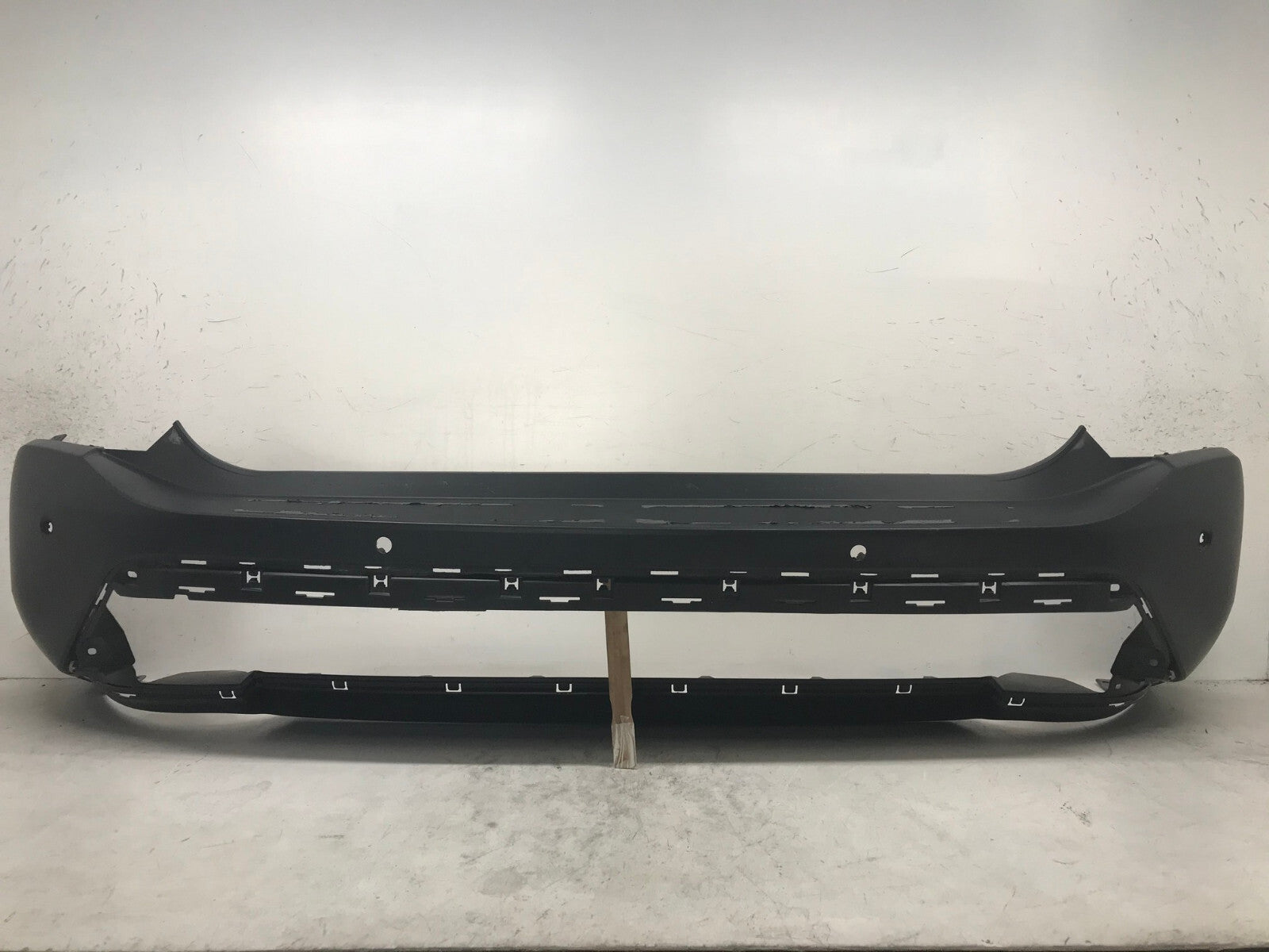 Rear Lower Bumper Cover Black Nissan Rogue 22 23 w/Sensor Holes 850B0-6RR0C OEM
