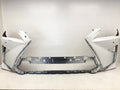 Front Bumper Cover Lexus RX350 RX450H w/Sensor Hole w/o Washers 058 16-18 OEM2