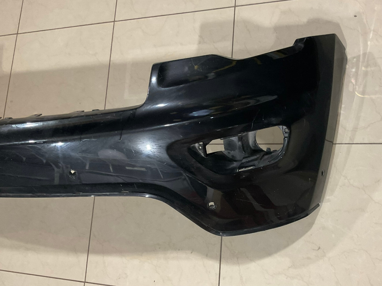 Front Bumper Cover Black Jeep Grand Cherokee 2017-2020 CAPA