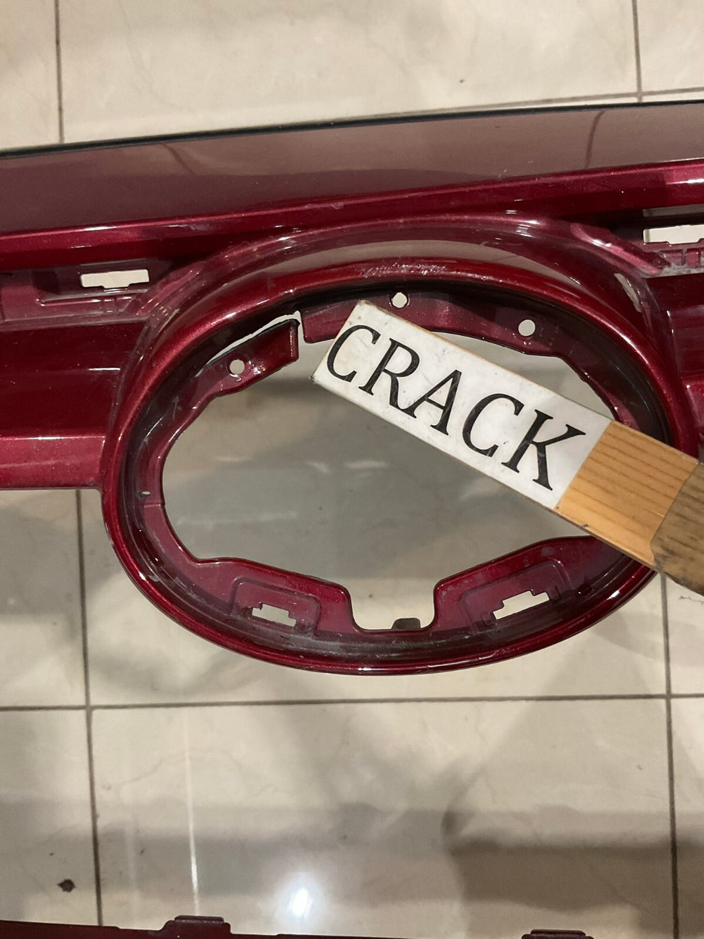 Front Bumper Cover Red Toyota RAV4 2019-2021 52119-0R200 OEM