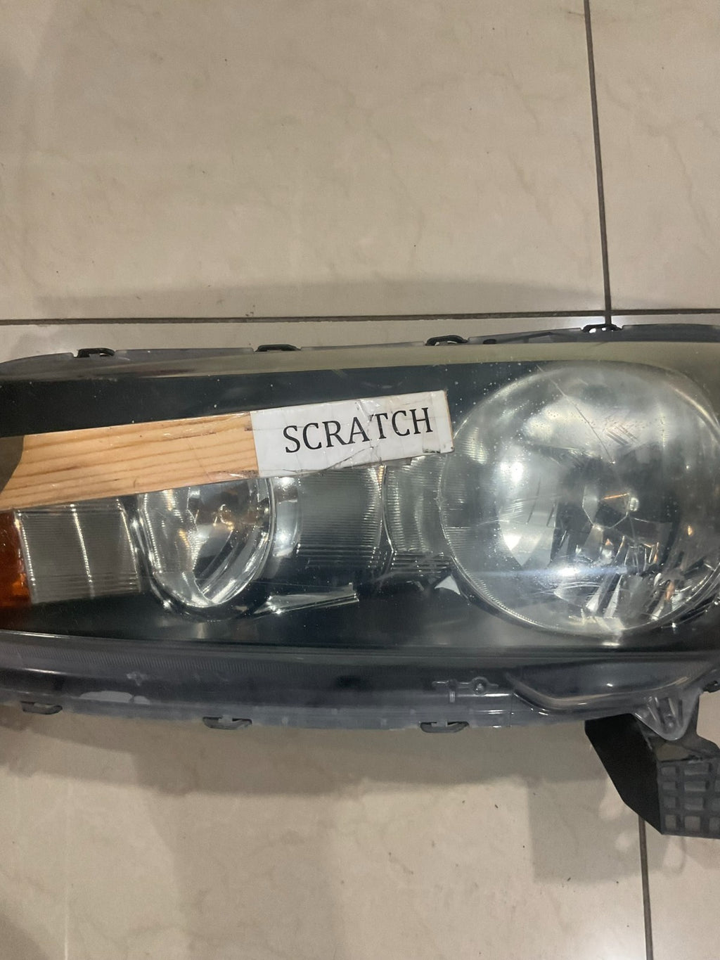 Headlight Left Driver LH 2008-2012 Honda Accord CAPA