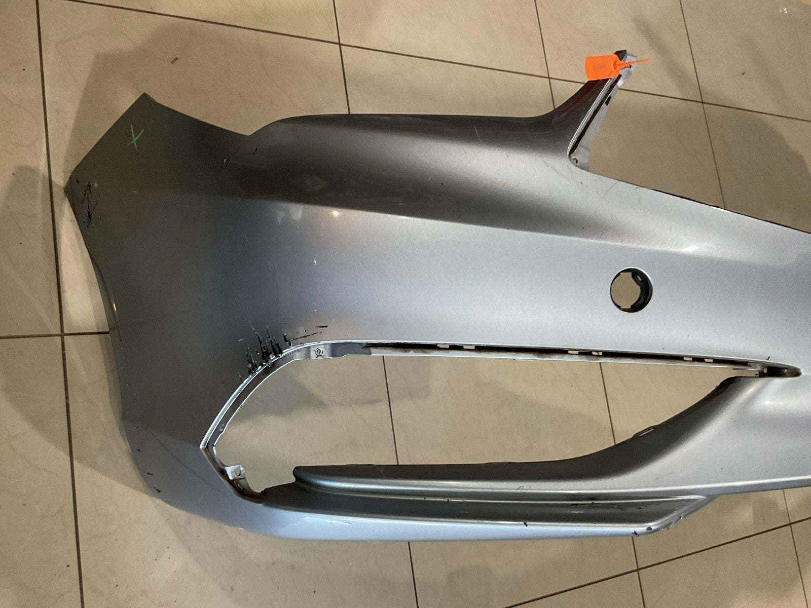 Front Bumper Cover Silver 2018 Acura TLX 71101+tz3+a500 OEM