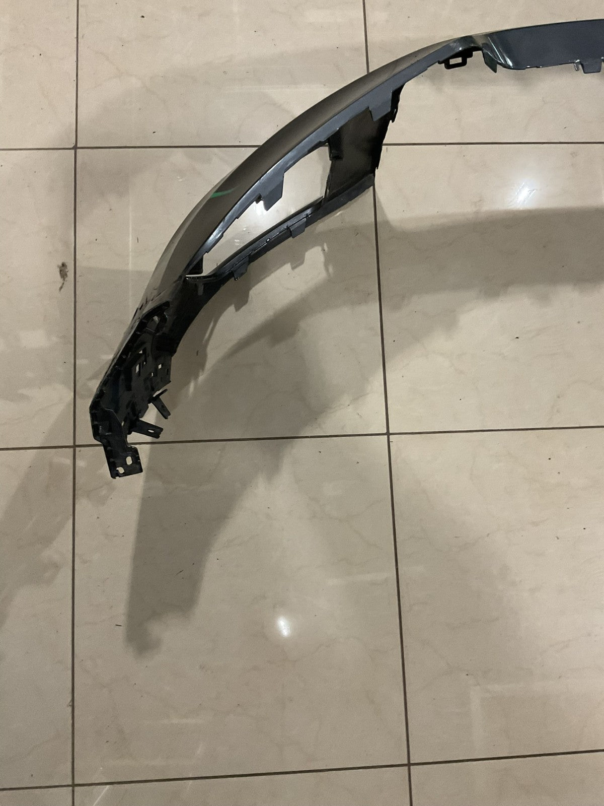 Front Bumper Cover Grey 2021-2023 Jeep Grand Cherokee L 6sd26trma OEM