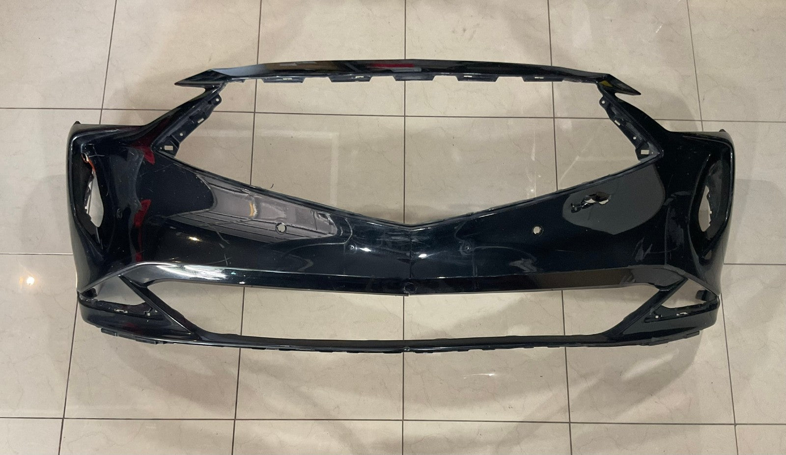Front Bumper Cover Black 2021-2023 Acura MDX 71101+TYA+A000 OEM