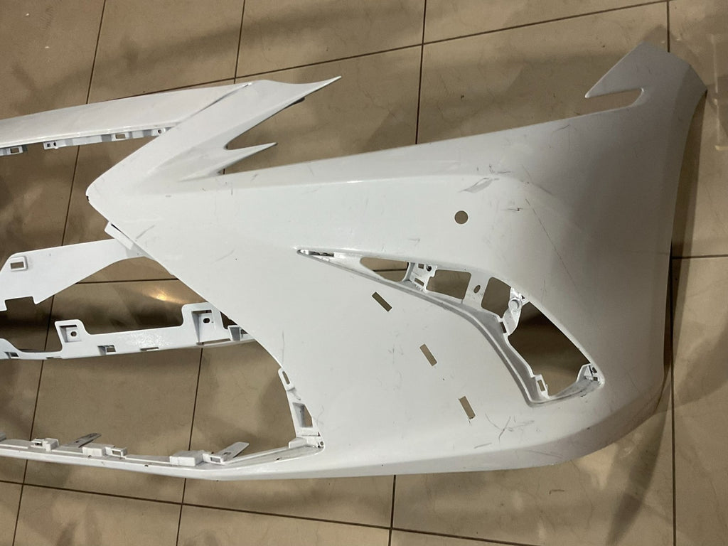 Front Bumper Cover White Lexus ES350 Base 2019 52119+06j00 OEM