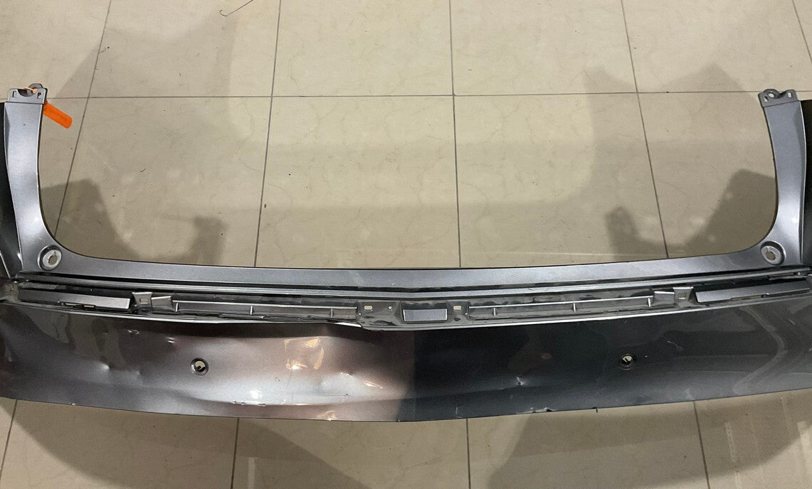 Rear Bumper Cover Grey 2021-2022 Acura MDX W/Sensor Holes 71501-TYA-A000 OEM