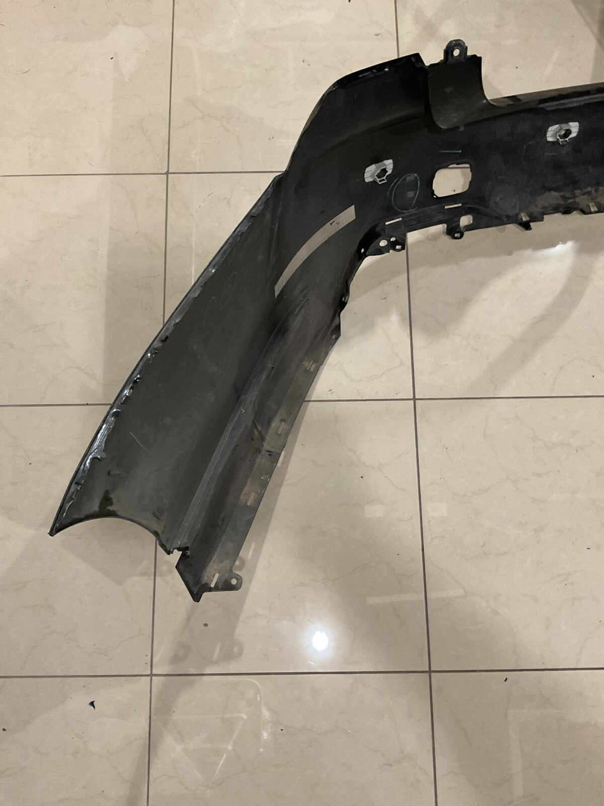 Rear Bumper Cover Black 2018-2022 Lexus LS500 LS500H 52159+50220 OEM