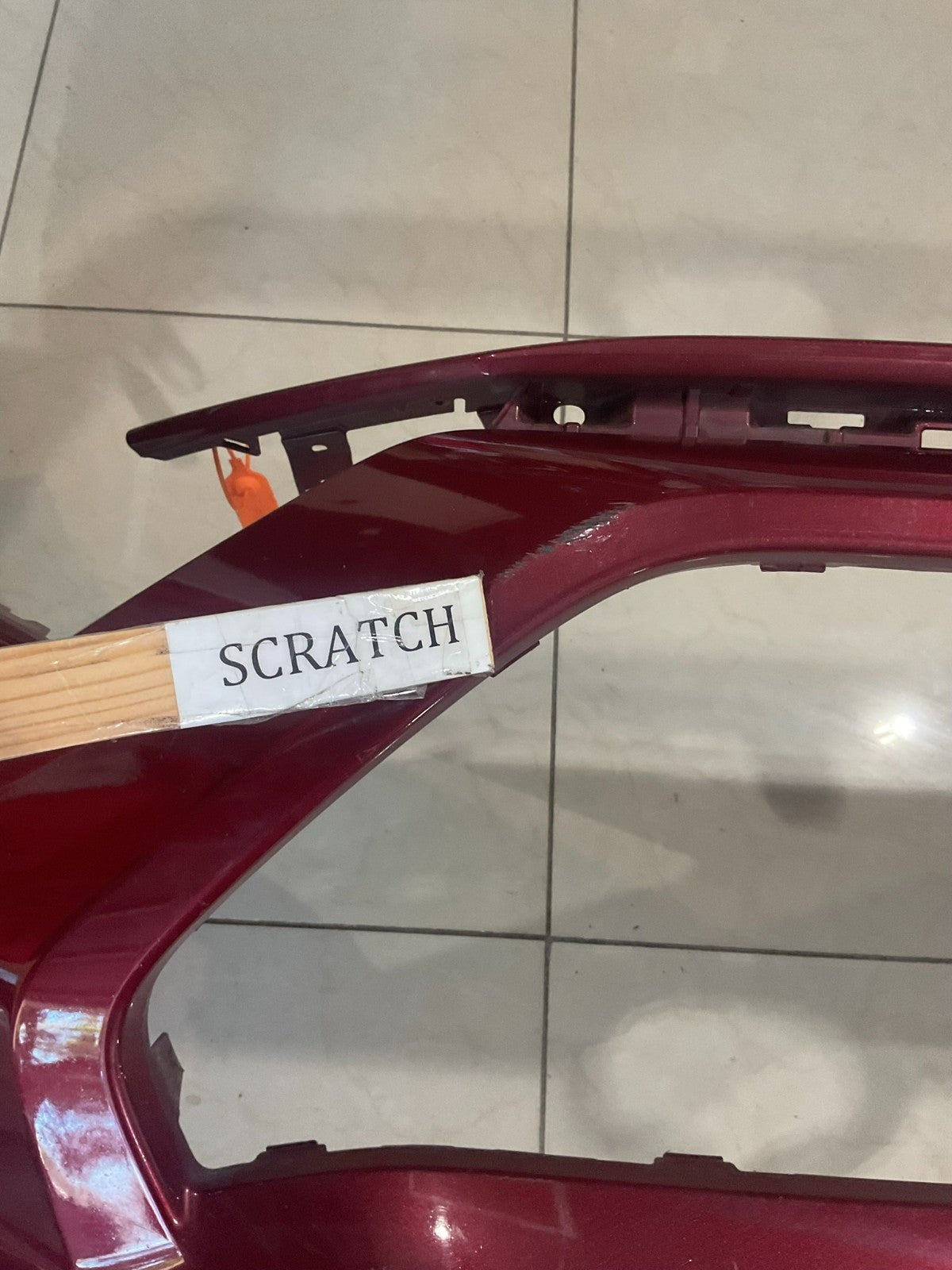 Front Bumper Cover Red 2022-2023 Toyota RAV4 52119+42b20 OEM