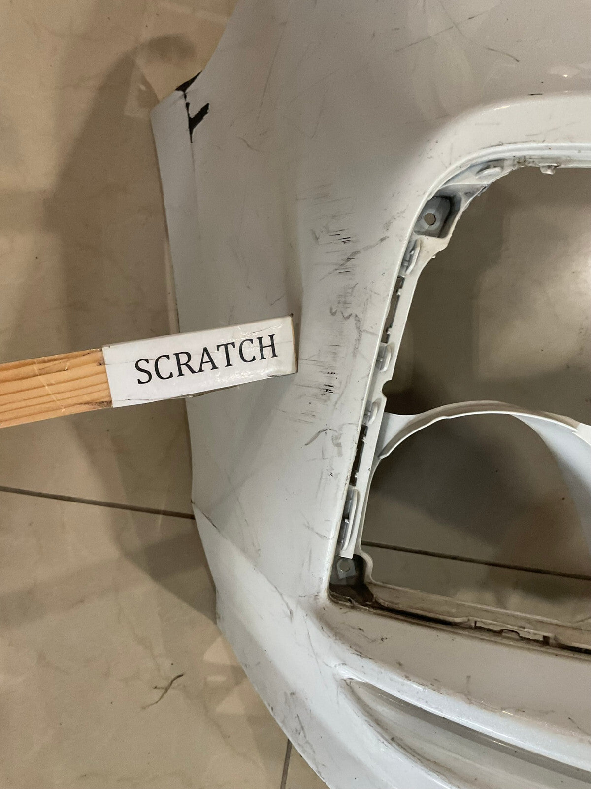 Front Bumper Cover White 2018-2020 Honda Odyssey 71101-thr-a000 OEM