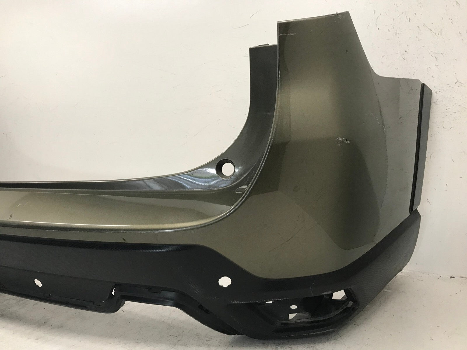 Rear Bumper Cover Green Subaru Forester Sport Touring 19 2020 w/Sensor Holes OEM