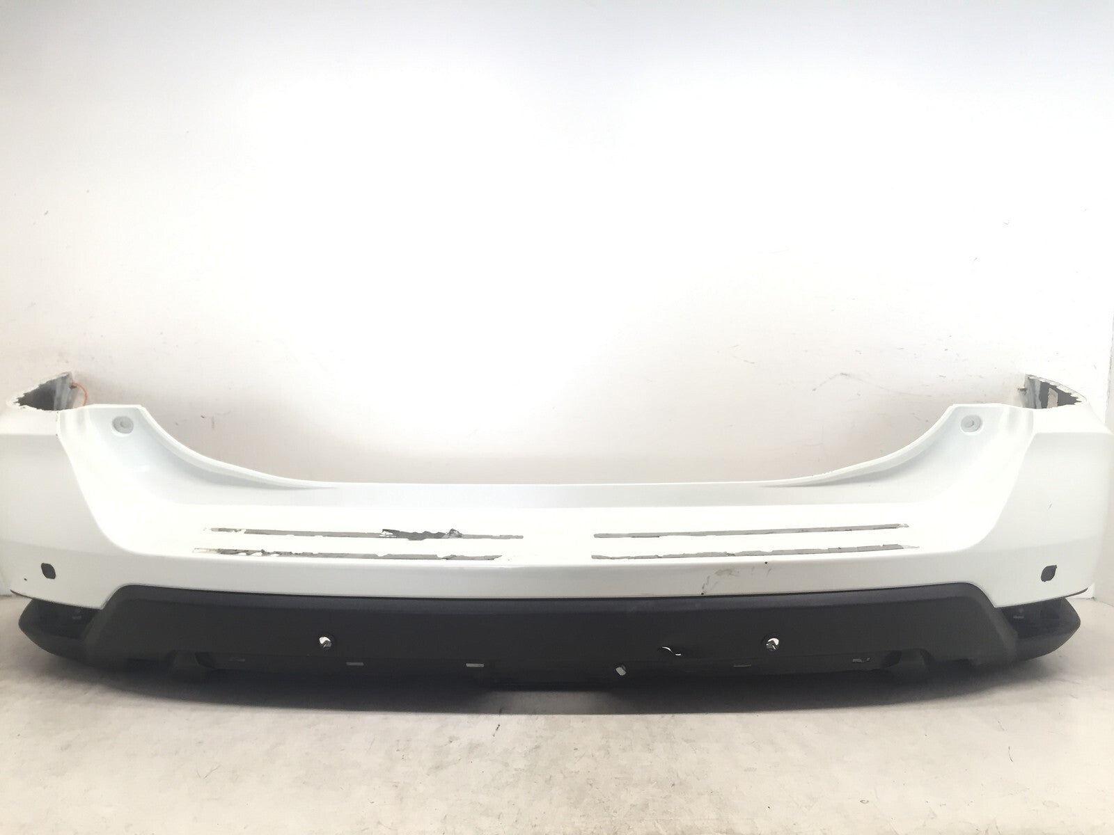 Rear Bumper Cover Nissan Rogue S SL SV SV Hybrid SL H w/Sensor Holes 17-2019 OEM