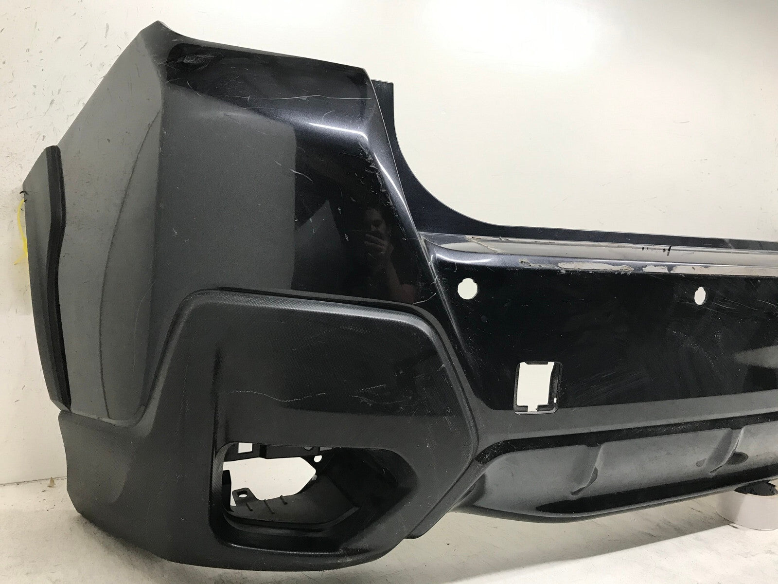 Rear Bumper Cover Subaru CrossTrek w/Sensor Holes 2018 2019 57704FL250 OEM7