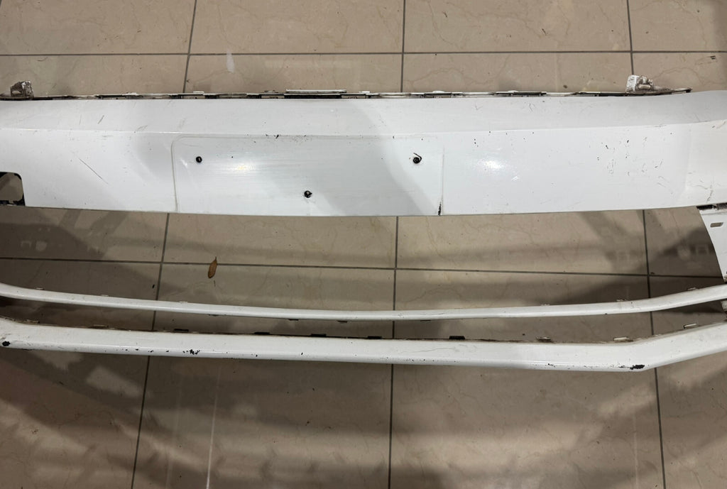 Front Bumper Cover White 2015-2018 Volkswagen Jetta CAPA