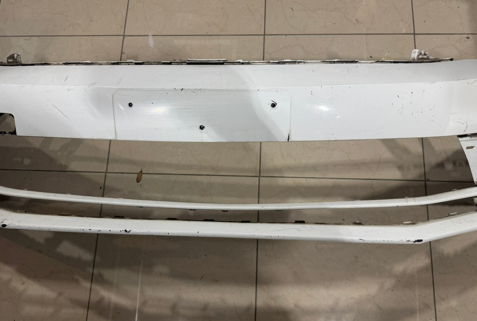 Front Bumper Cover White 2015-2018 Volkswagen Jetta CAPA