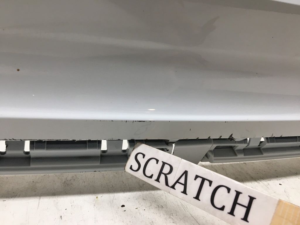 Rear Lower Bumper Cover Audi Q7 Premium Plus Prestige w/Sensor Holes 2017 OEM