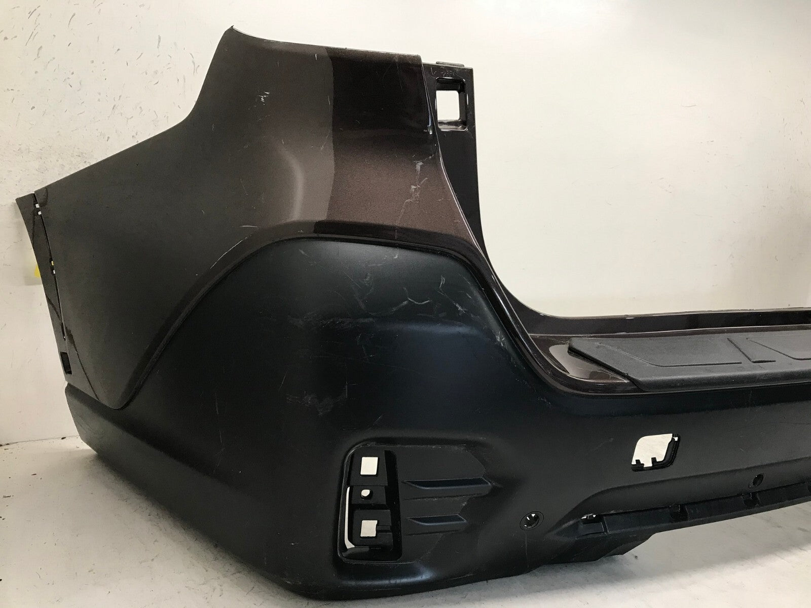 Rear Bumper Cover Subaru Outback w/Sensor Holes Brown 2020 57704AN31A OEM3
