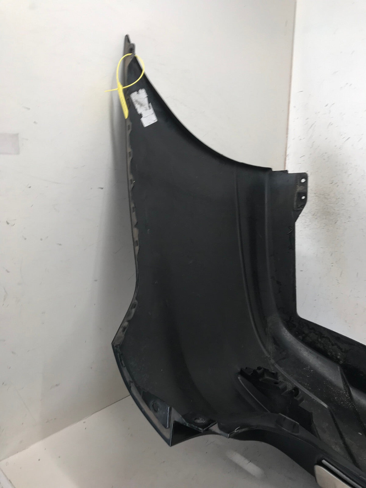 Rear Bumper Cover Black Nissan Pathfinder S SL Platinum 13-16 w/Sensor Holes OEM