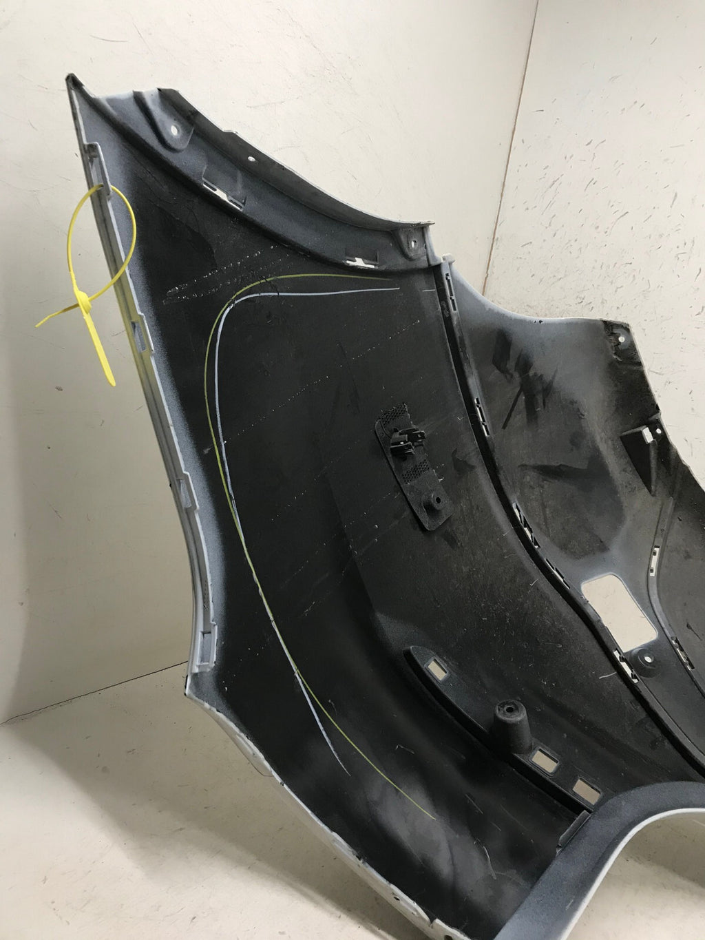 Rear Bumper Cover White BMW X3 G01 2017 w/Sensor Holes 7418068 OEM