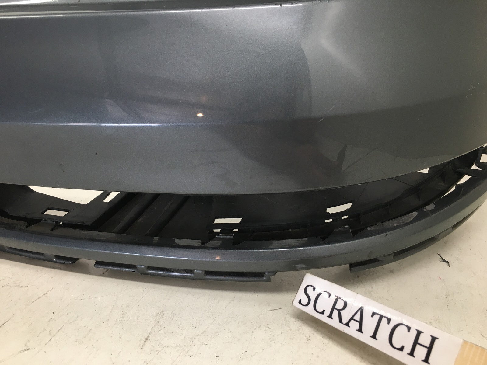 Rear Upper Bumper Cover Audi Q3 Premium Plus/Prestige w/o S-Line PKG X7R 16 OEM