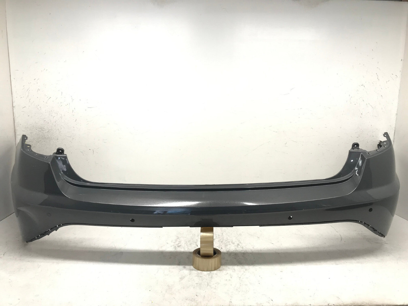 Rear Bumper Cover Hyundai Sonata w/Sensor Holes Gray 2020 21 2022 86611-L000 OEM