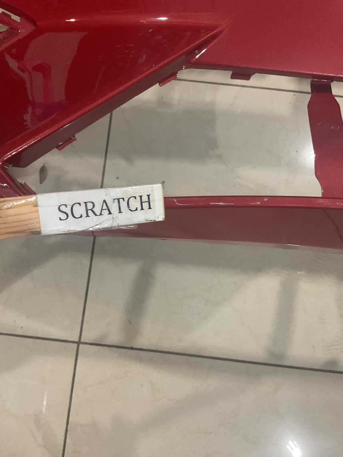 Front Bumper Cover Red 2020 -2025 Volvo V60 S60 CAPA