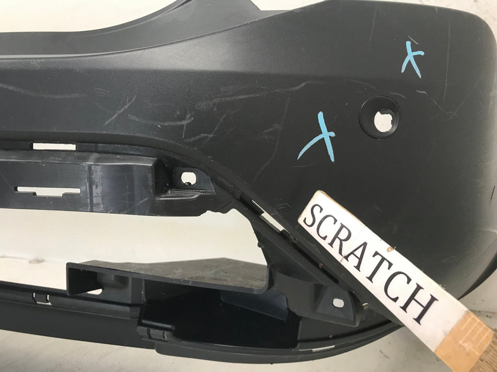 Rear Bumper Cover Black 2021-2022 Nissan Rogue Sport S/SV/SL w/Sensor Holes OEM