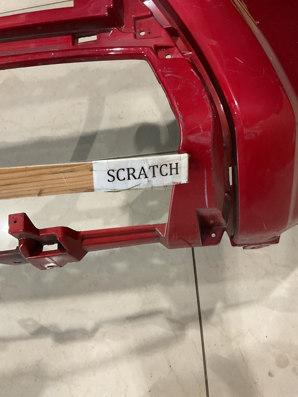 Front Bumper Cover Red 2024 2025 Toyota Tacoma 52119+ak010 OEM