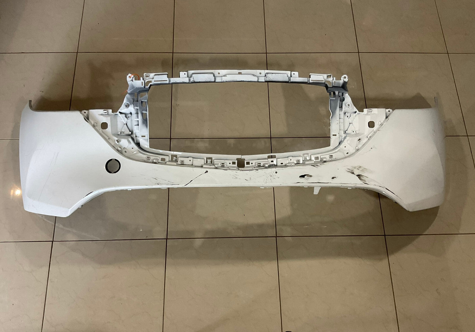 Front Bumper Cover White 2022-2023 Mazda CX-5 CX5 KSD4-50031 OEM