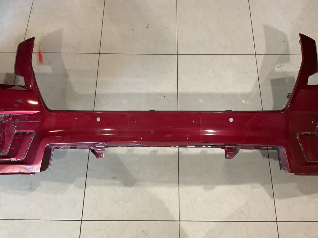 Front Upper Bumper Cover Red GMC Yukon 2021-2024 CAPA
