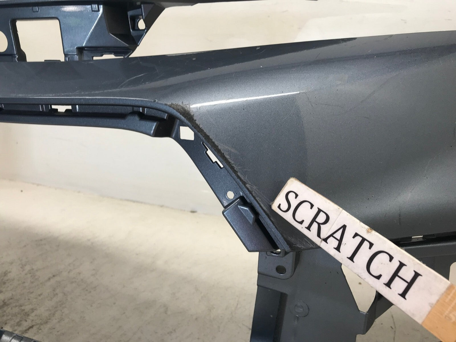 Front Bumper Cover Gray Toyota Corolla SE XSE Hatchback 19 20 CAPA