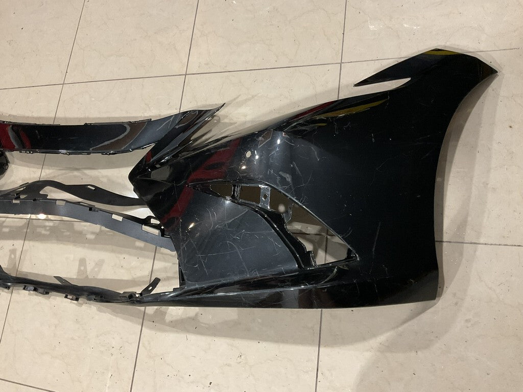 Front Bumper Cover Black 2019-2023 Lexus ES250 ES350 ES300H CAPA
