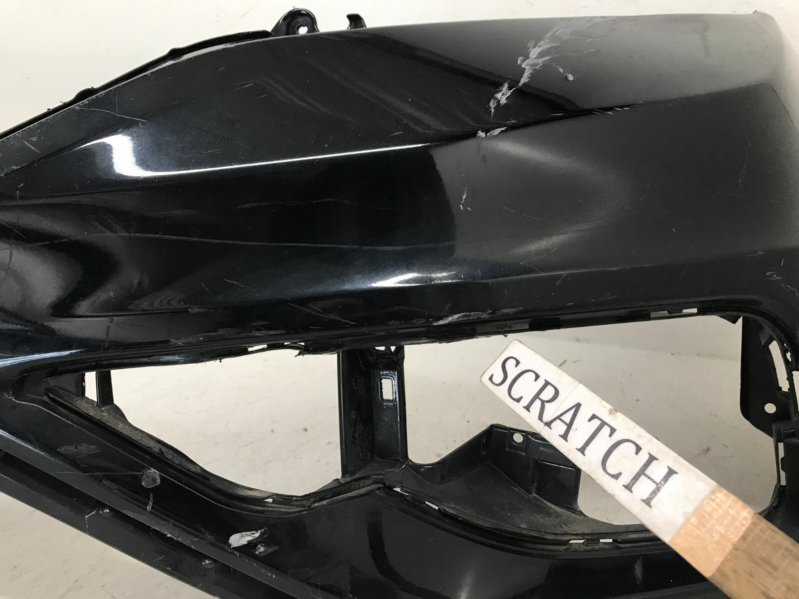 Front Upper Bumper Cover Black 2015-2016 Honda CR-V 71101-T1W-A000 OEM