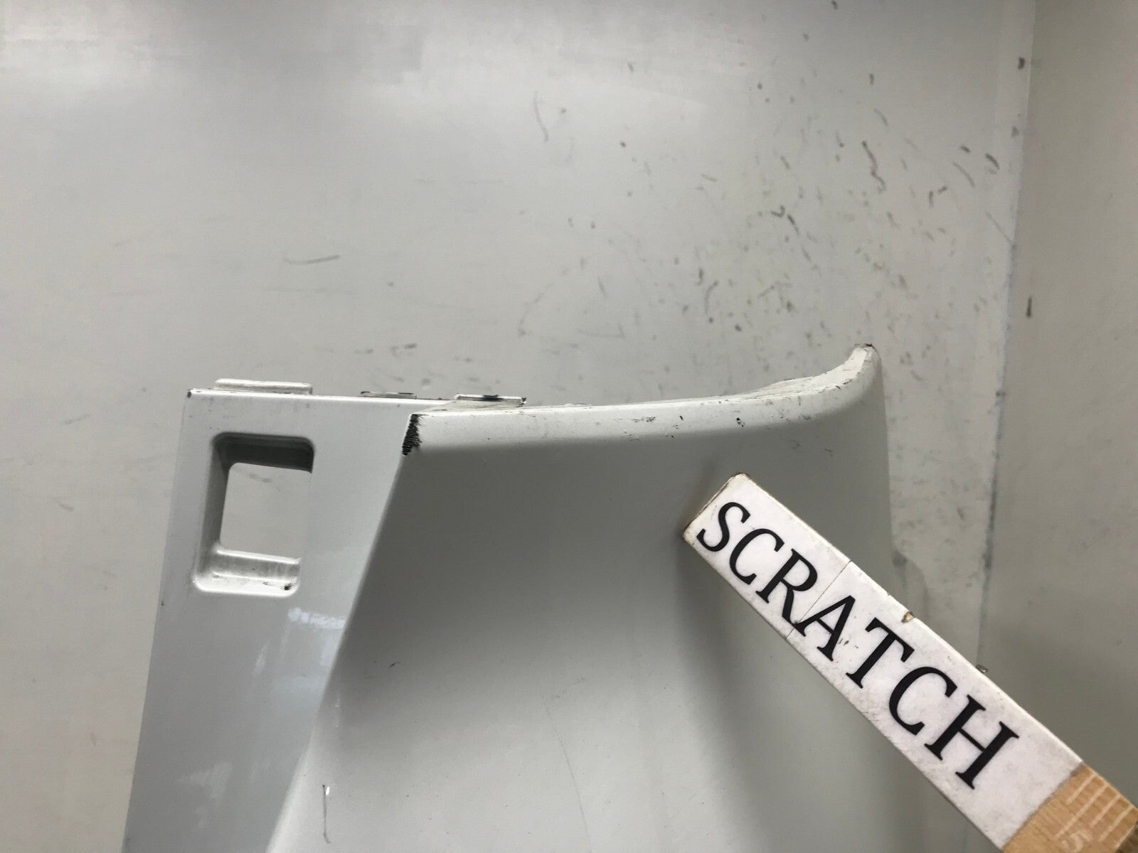 Rear Bumper Cover Subaru Outback w/Sensor Holes White 2020 57704AN31A OEM