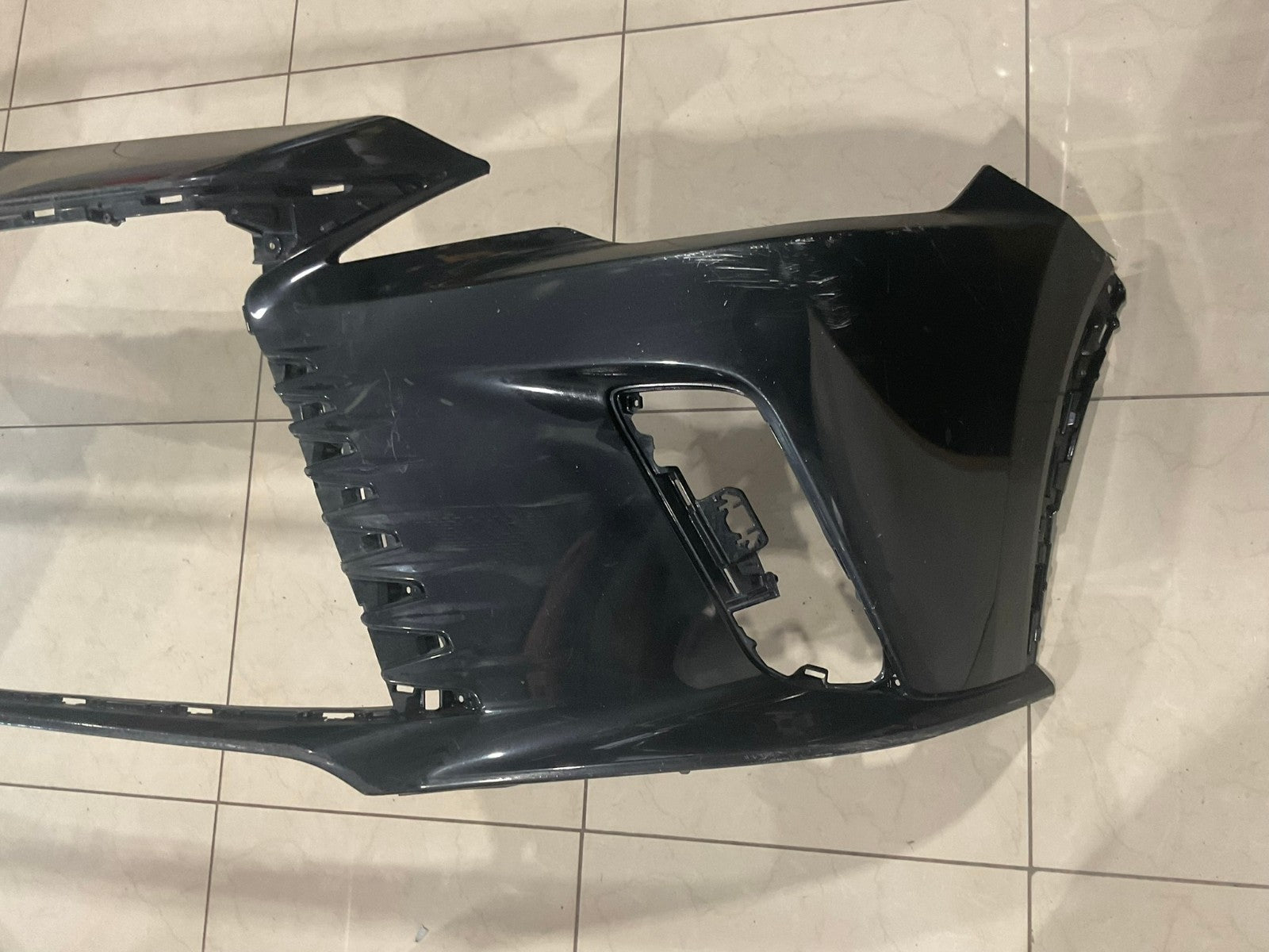 Front Bumper Cover Black 2023 2024 2025 Lexus Rx350 Rx350H CAPA