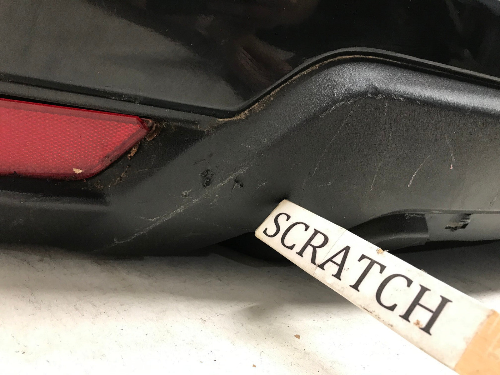 Rear Bumper Cover Black Nissan Rogue S SL SV Hybrid 17-19 85022-6FL0H OEM