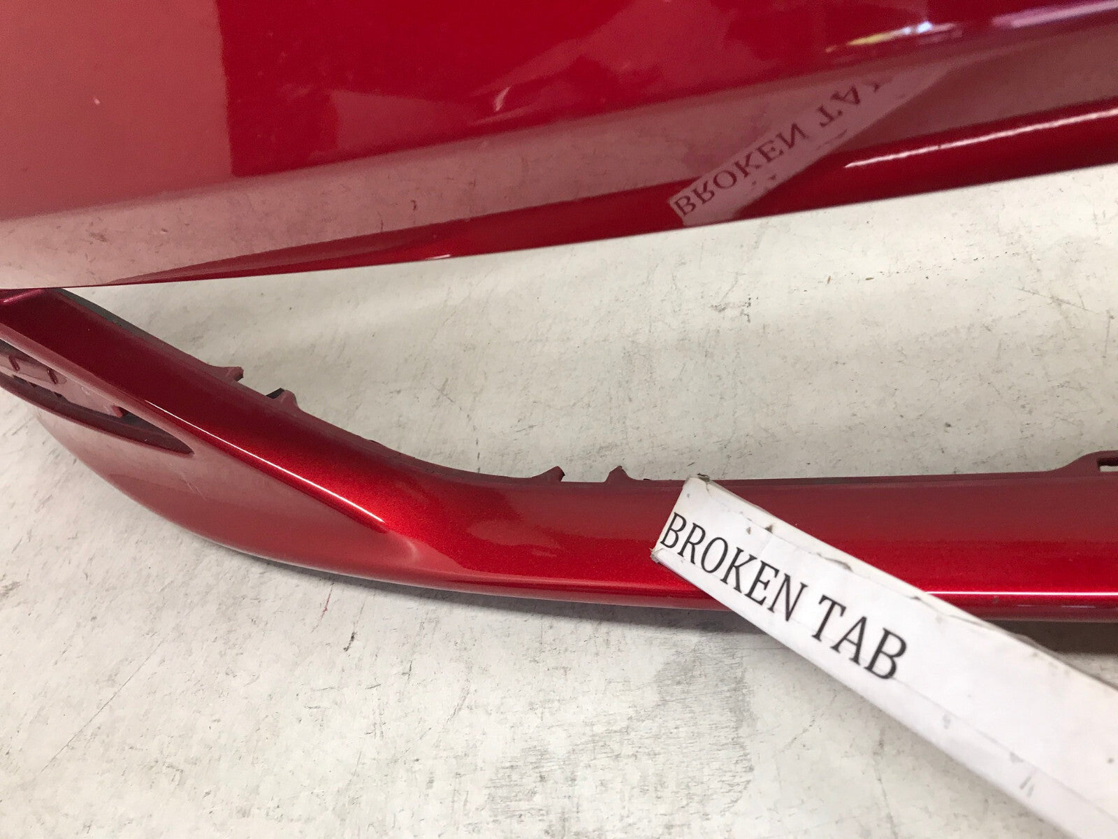 Front Bumper LOCAL Red 2022 2023 Acura MDX Base/SH-AWD 71501-TYA-A000 OEM