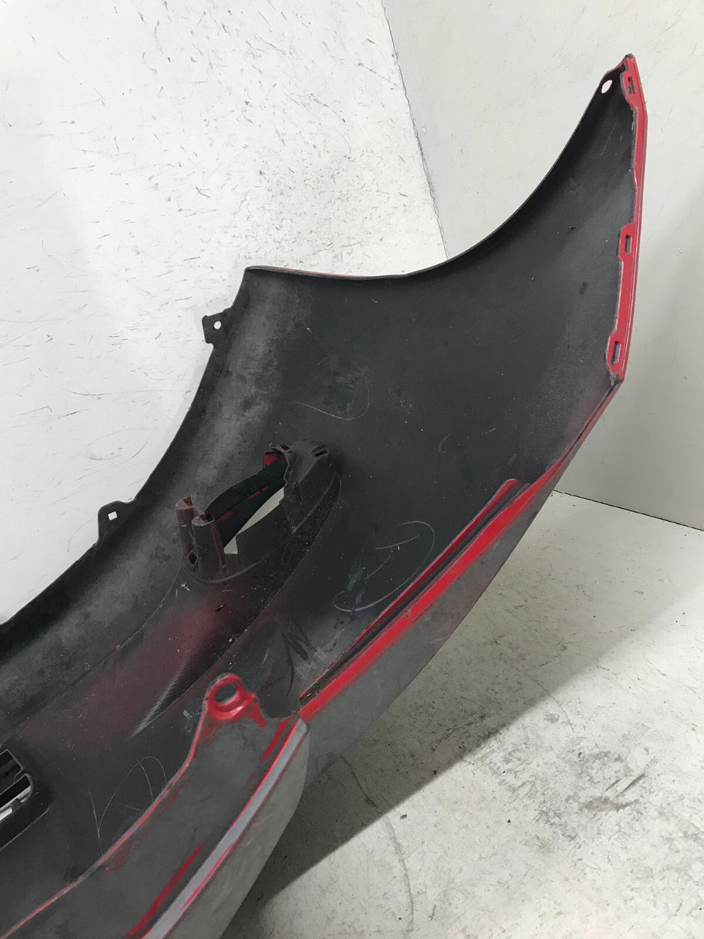 Front Bumper Cover Black 2007-2012 Toyota Yaris Sedan 52119-52934 OEM