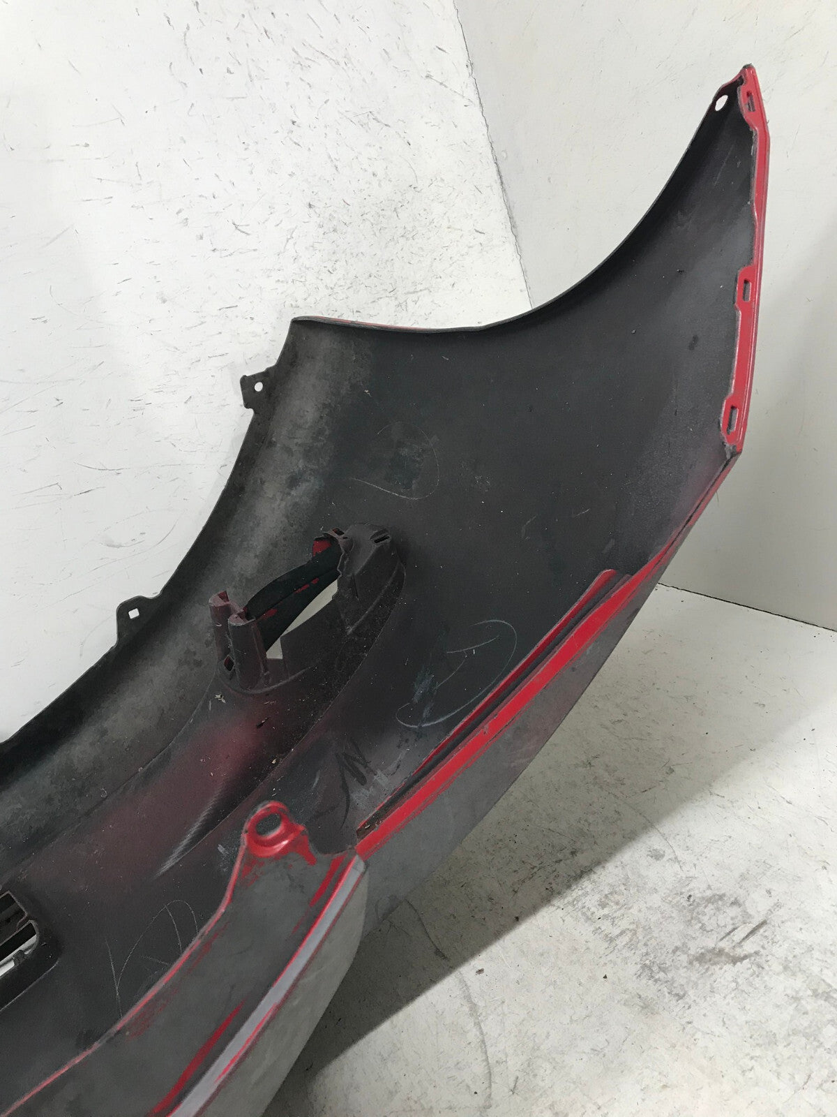 Front Bumper Cover Black 2007-2012 Toyota Yaris Sedan 52119-52934 OEM