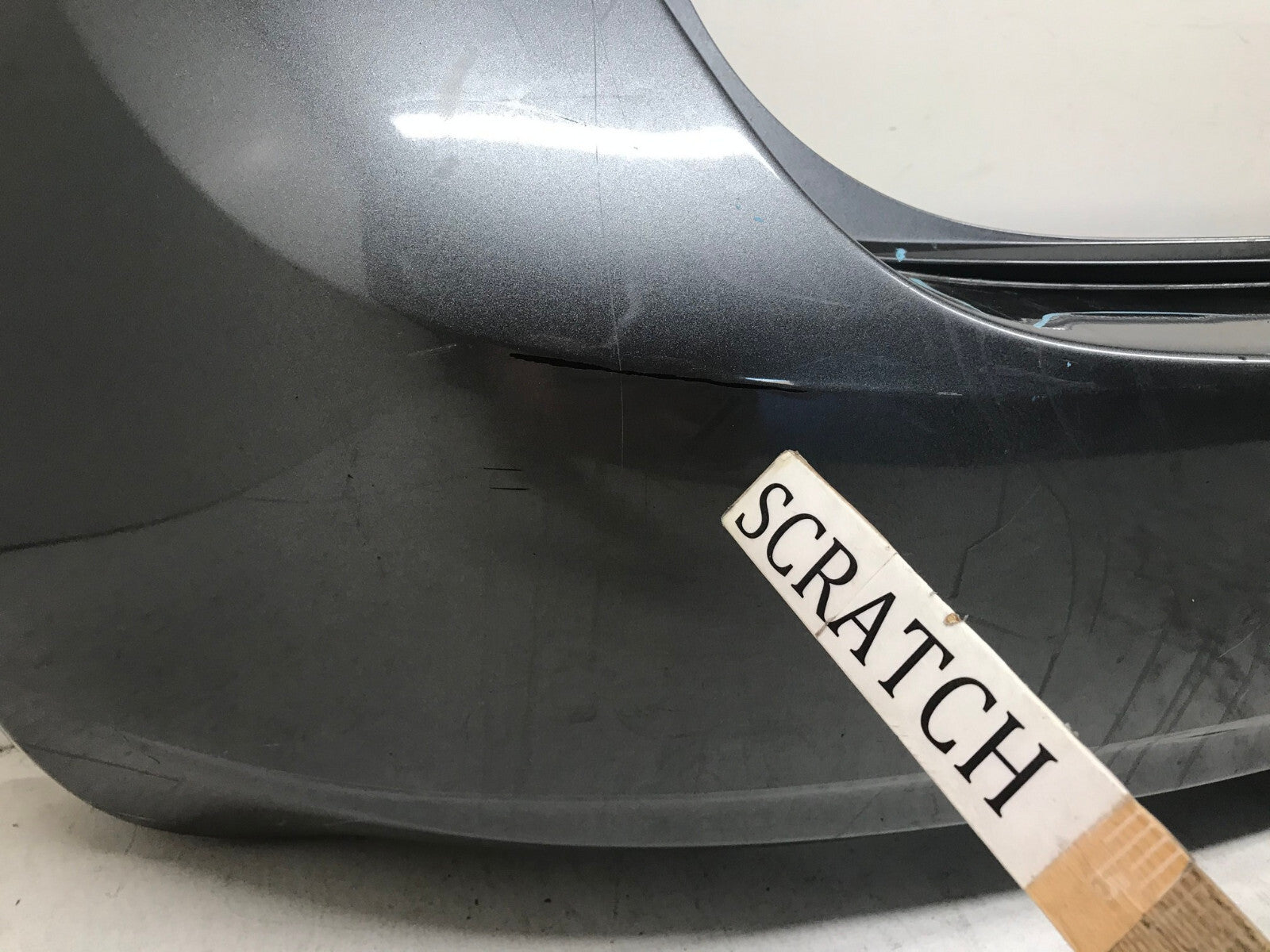 Rear Bumper Cover Gray Nissan Versa Note S SL SV 2014-2016 85022-3VY0H OEM