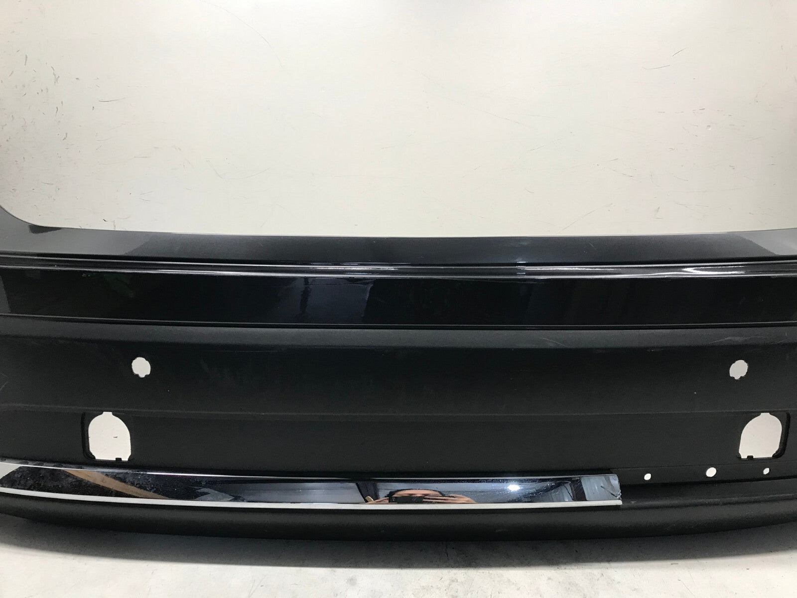 Front Bumper Cover Subaru Forester w/Sensor Holes Gray 2014-2016 TK48-50221 OEM1