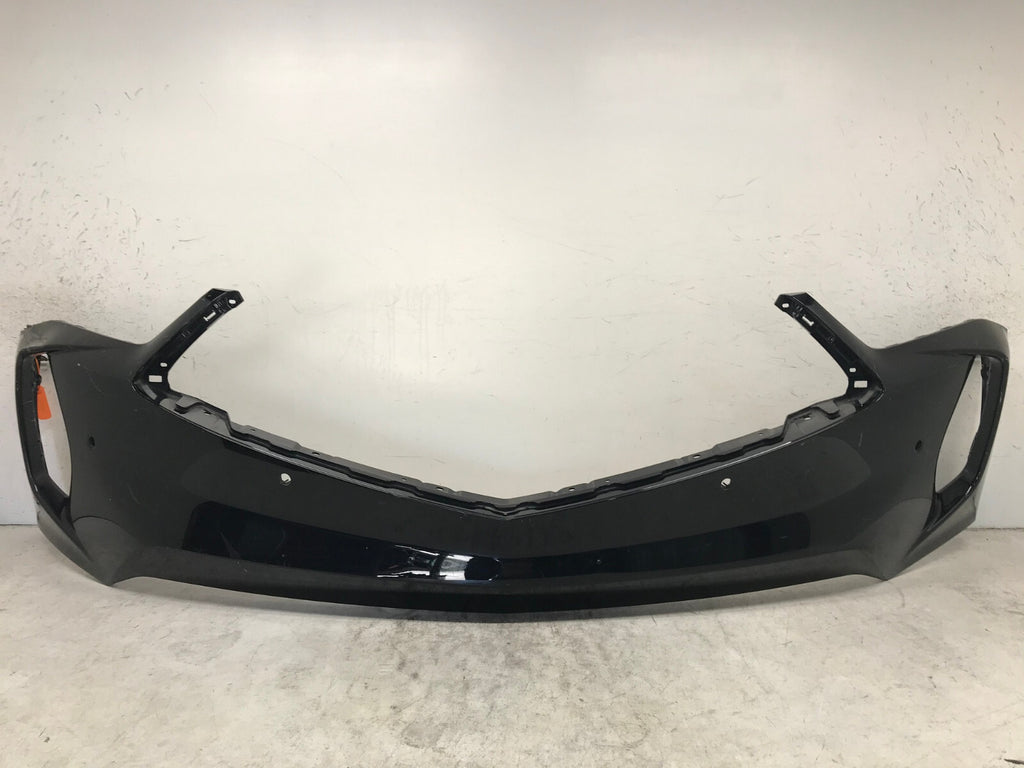 Front Bumper Cover Black 2022-2024 Acura RDX w/Sensor Holes 71101-TJB-A000 OEM