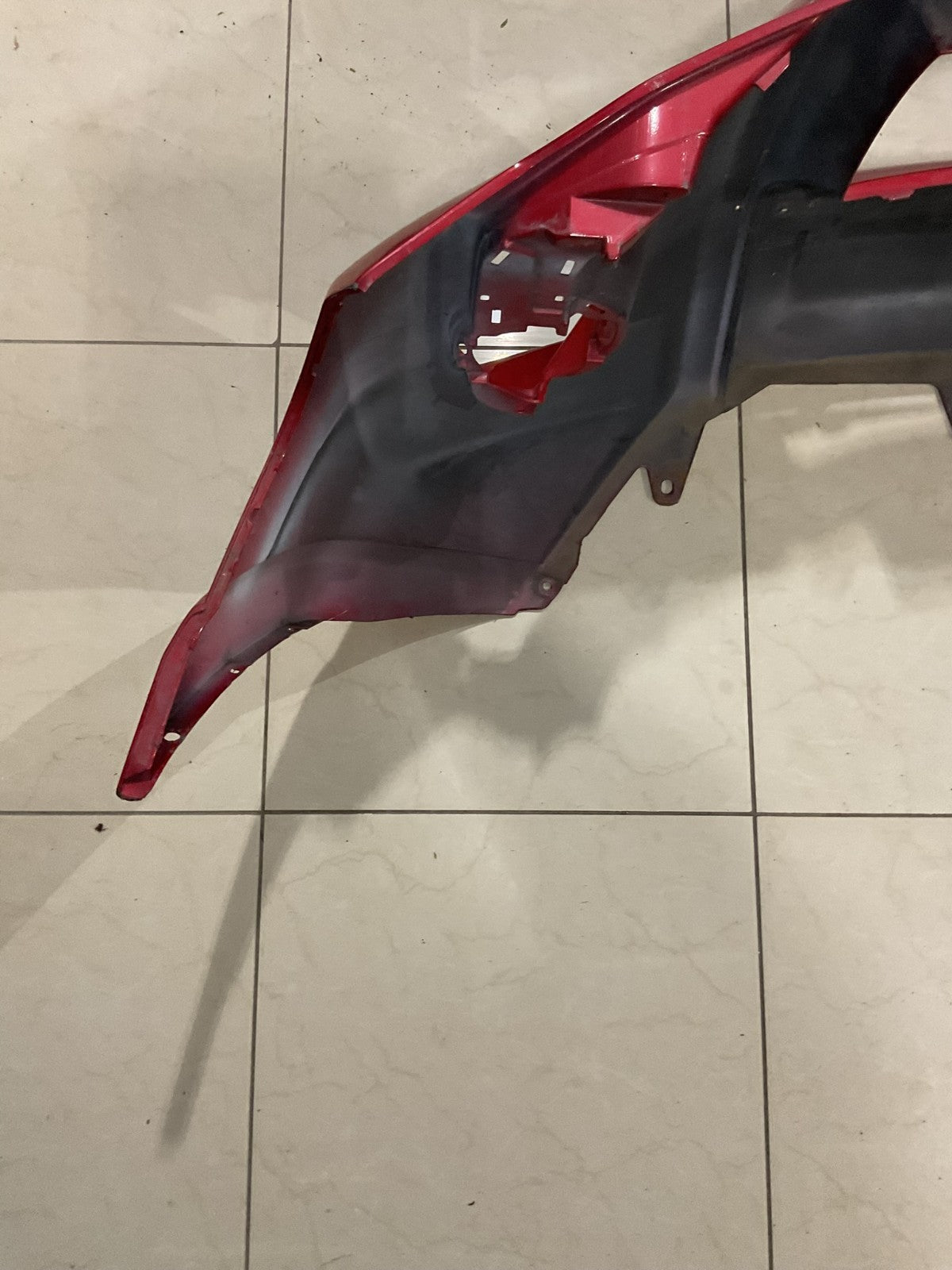 Front Bumper Cover Red 2014-2023 Toyota 4Runner SR5 Base 52119+35210 OEM
