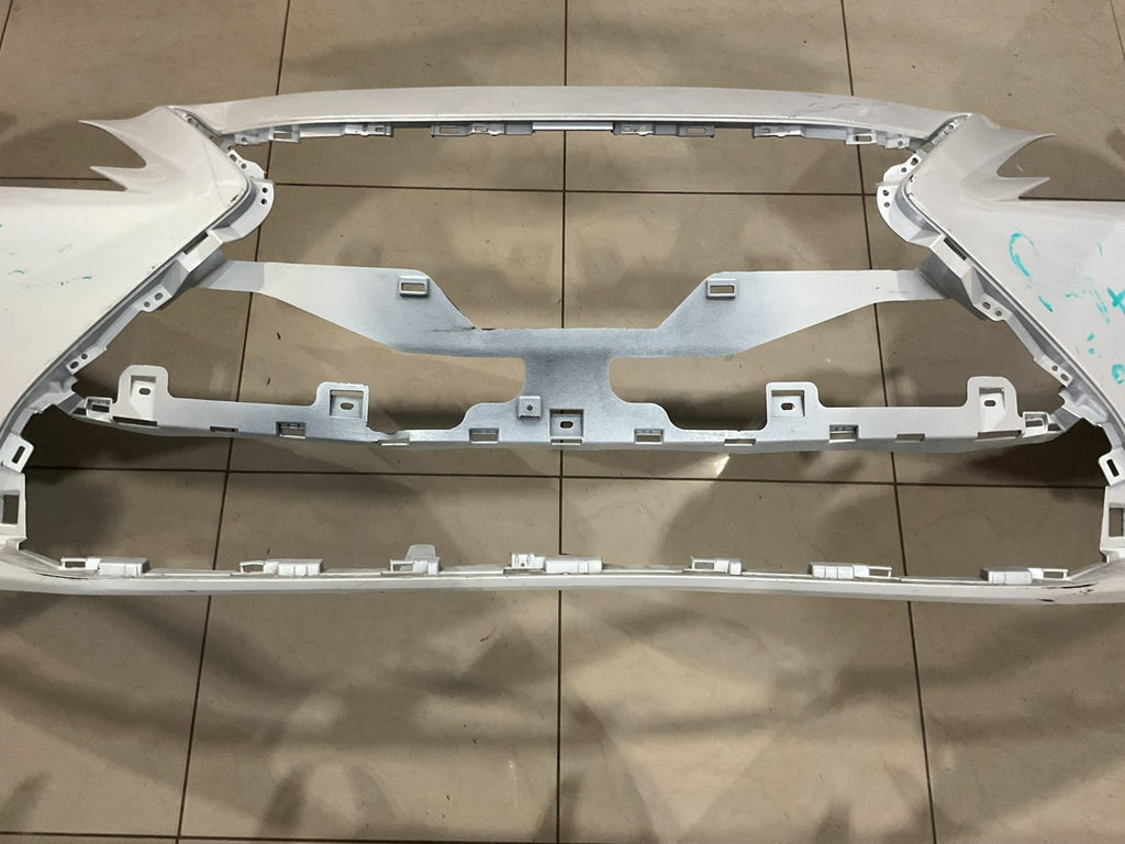 Front Bumper Cover White Lexus ES350 Base 2019 CAPA