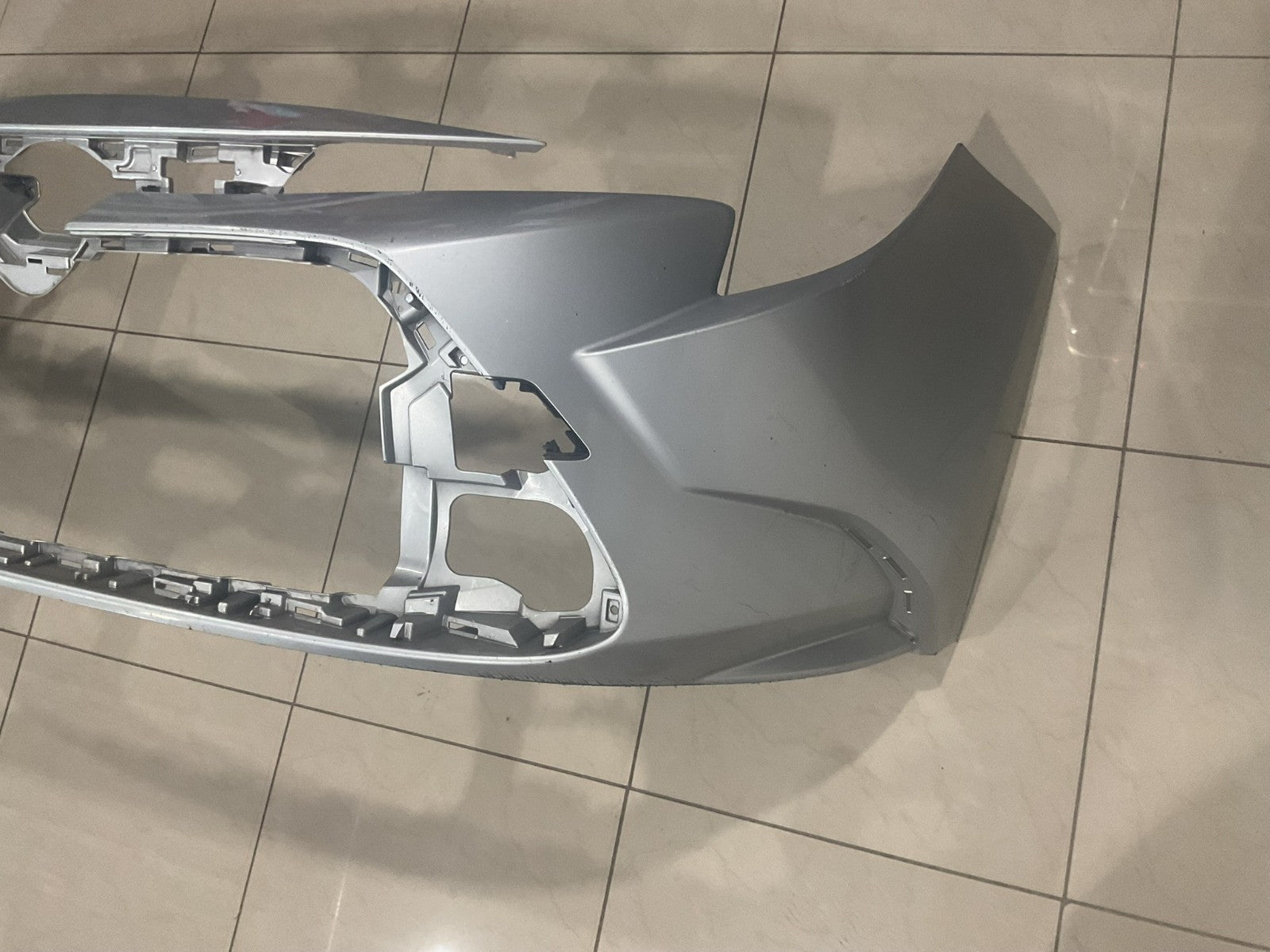 Front Bumper Cover Silver Toyota Corolla L LE XLE 2020-2025 CAPA
